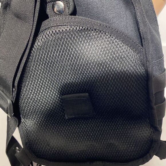 Men's Black Detachable Strap Tactical Military Rover Slingback Shoulder Bag - Picture 11 of 11